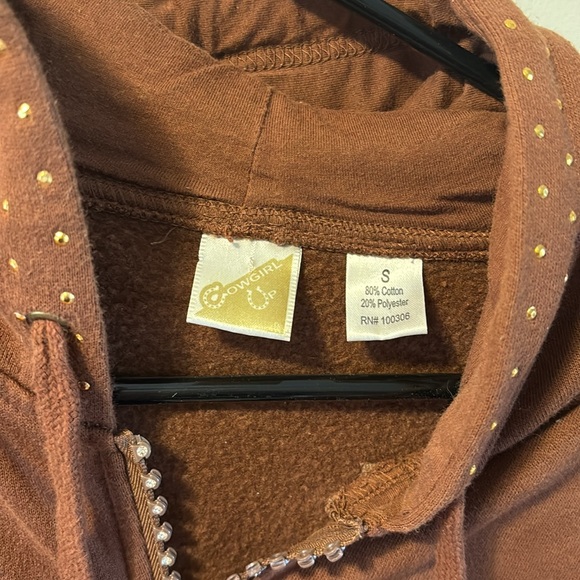 Brown Cowgirl Up Sweater - Picture 5 of 6